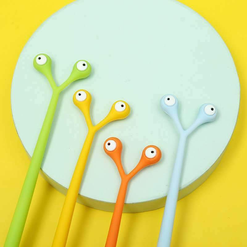 Alien Eyes Wiggle Gel Pen: Assorted Colors